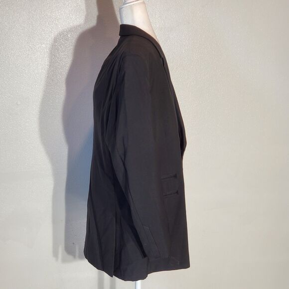 PERRY ELLIS (METALLO'S)TUXEDO COLOR BLACK LONG SLEEVE SIZE 44R - Picture 5 of 11